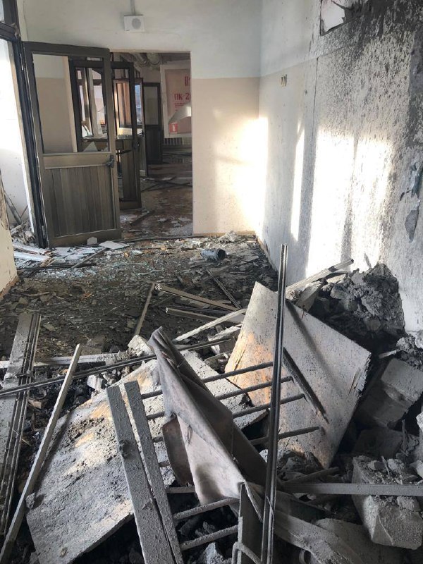 Russian army shelled Kherson overnight, damage to residential houses and children hospital