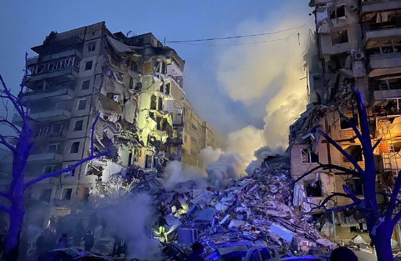 Death toll of Russian missile strike in Dnipro city increased to 18