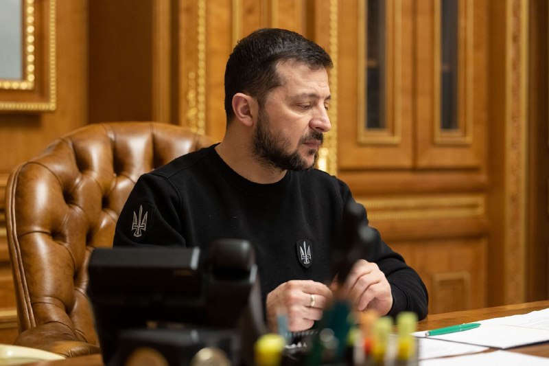 President Zelensky had a phone call with President Macron