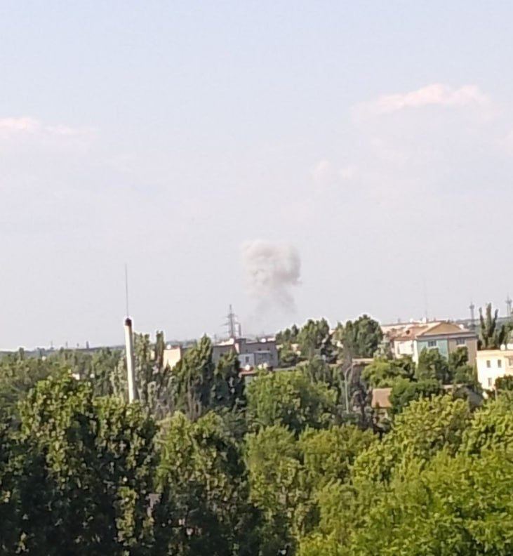 In Berdjansk wurden Explosionen gemeldet