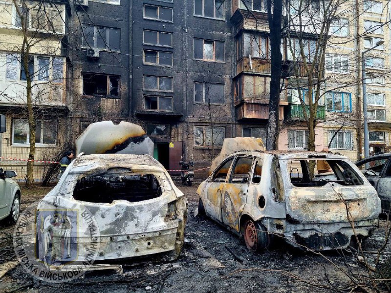 12 person wounded in Kyiv as result of Russian missile strikes