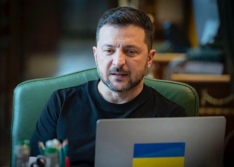 President Zelensky had phone call with the President of France Macron