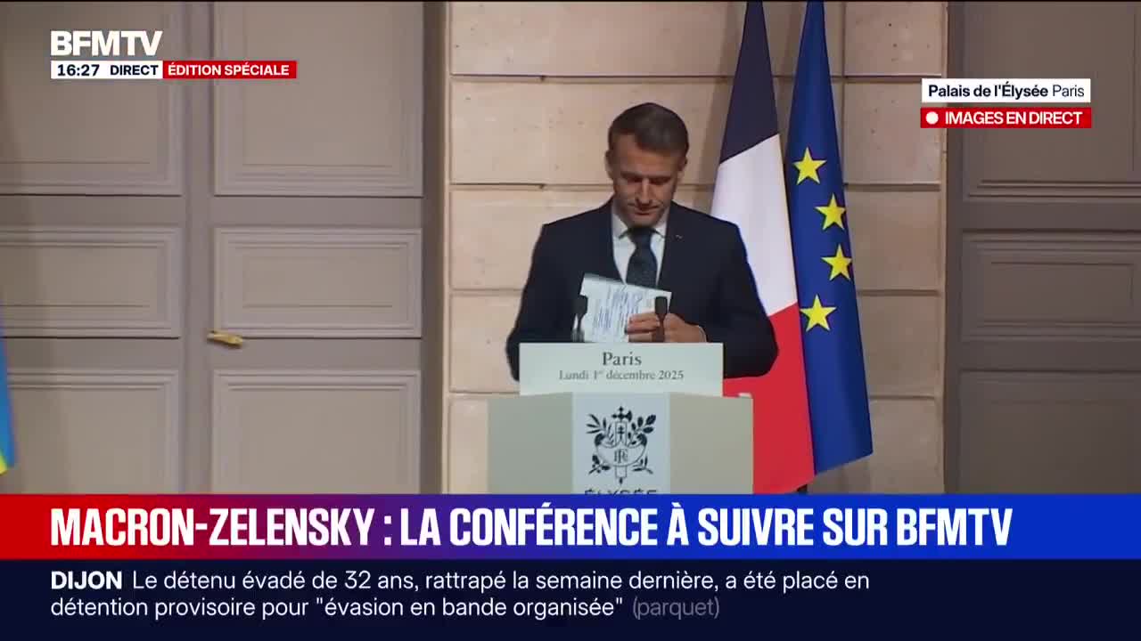 A moment that could be decisive for the future of peace in Ukraine and security in Europe, Emmanuel Macron believes.