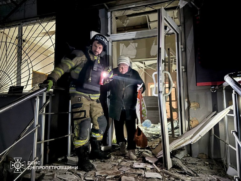 2 people wounded as result of Russian strikes in Dnipro city