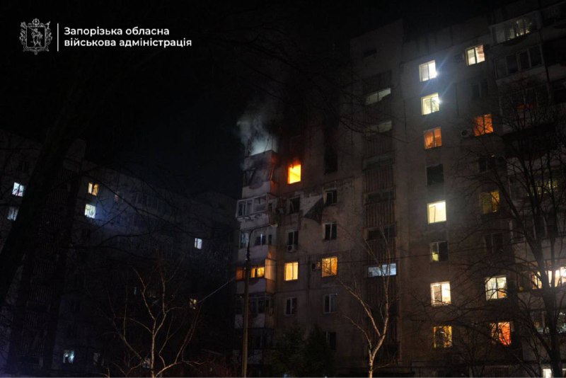 At least 6 people wounded as result of missile strikes in Zaporizhzhia