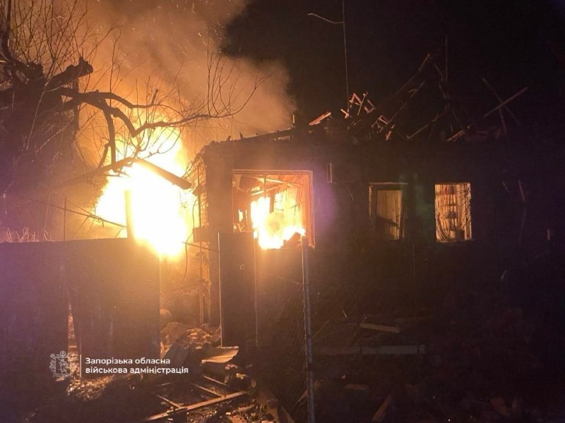 Una persona resultó herida como consecuencia de un ataque con drones en Zaporiyia.