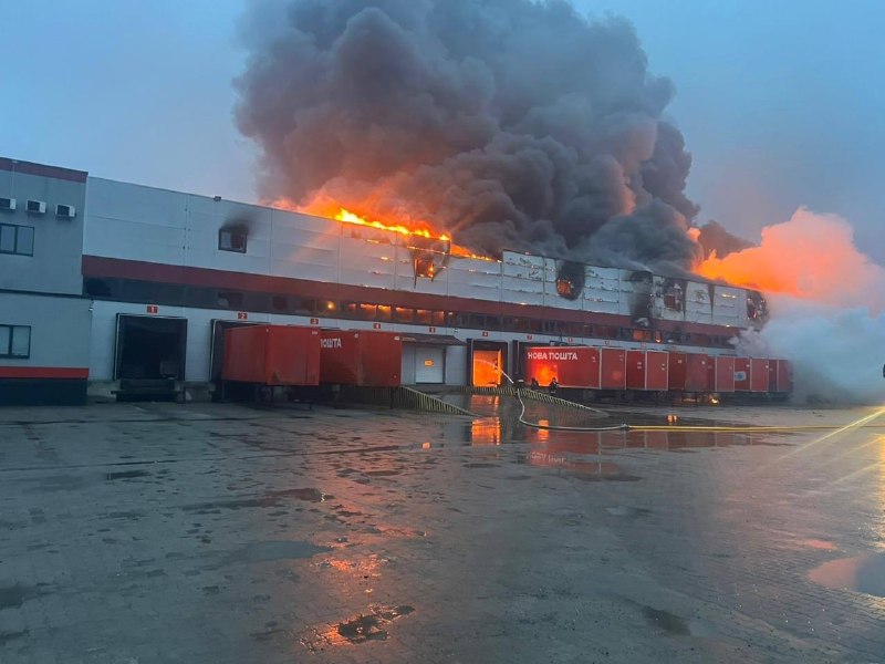 Overnight Russia attacked postal terminal in Lutsk, also targeted Khmelnitsky and Zhytomyr regions