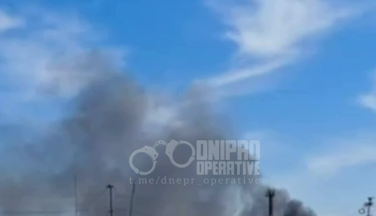 Drones raid have been reported in Nikopol
