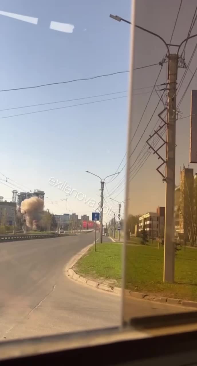 Drones raid in Cheboksary, Chuvashia
