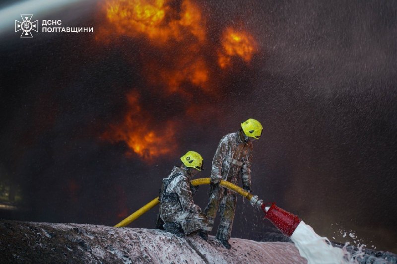 2 дні поспіль росіяни атакували два промислові об'єкти у Миргородському районі