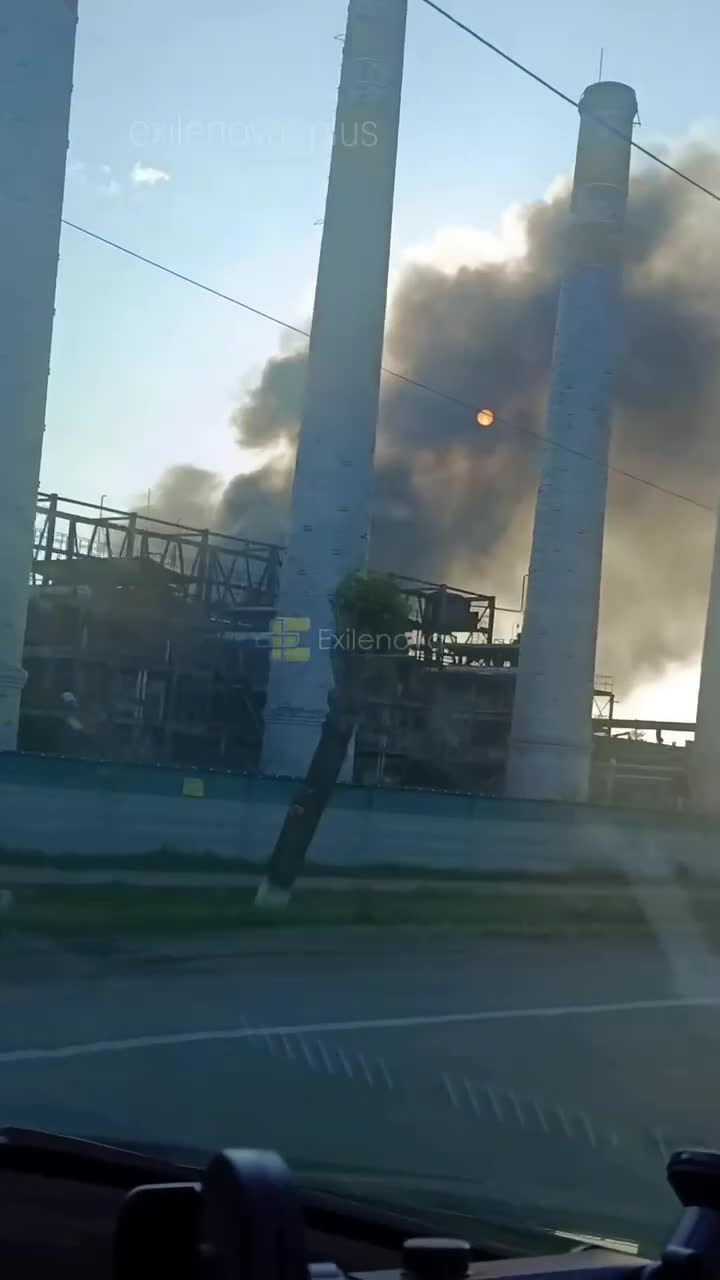 Drones han atacado la planta de TolyattiKauchuk en Tolyatti.